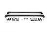Crossed To Regular Places (2 Pcs) Black for Volkswagen T5 Caravelle 2004-2010