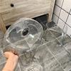 Акриловый табурет для душа в ванной, нескользящий, прозрачный, маленький, низкий, для детей, дома, гостиной, ванной, простая современная мебель