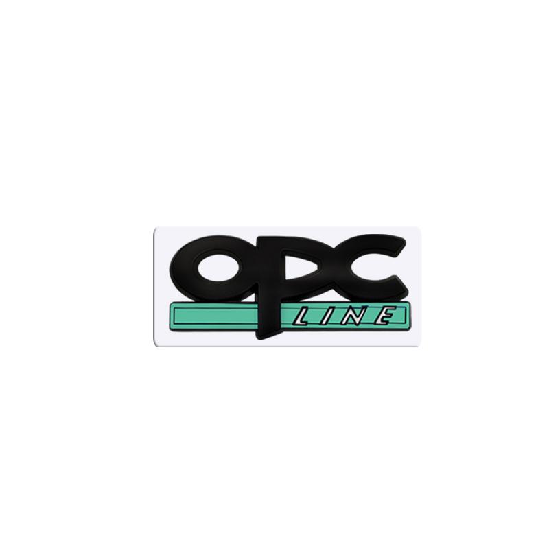 vrsag4 Metal 3D OPC LINE Front Grille Sticker Car Rear Trunk Body Emblem Badge for Opel Astra H G Insignia Mokka Zafira Corsa vauxhall