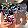 Чехол-крышка для Realme GT 7 Pro, прозрачный, милый мультяшный кот, модный, крутой, мягкий ТПУ корпус для телефона Realme GT 7 Pro RMX5010 RMX5011
