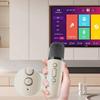 K12 Portable Bluetooth Speaker with 1/2 Wireless Microphones Karaoke Microphone  Kids