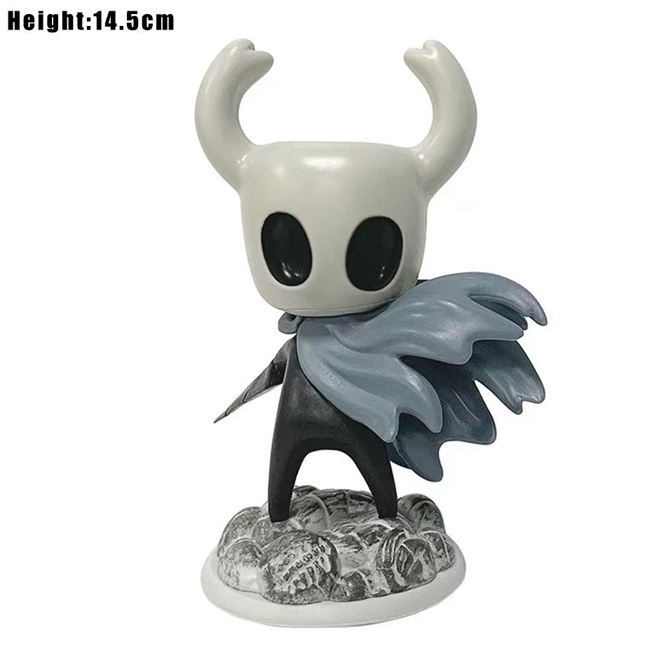 In Stock  Multiple Knight & Hornet Anime PVC Statue Figures | Handmade Collectible Game Peripherals with Base Boy's Gift