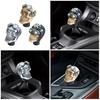 Cool Resin Unique Skull Head Gear Shifts Knob Shifter Lever Accessories for Manual Transmission Car Interior Enhancement