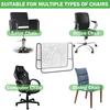 2 Pcs Salon Chair Cover Waterproof Salon Seat Protectors Clear Hairdressing Chair Back Covers for Most Standard Chairs Spa Chairs