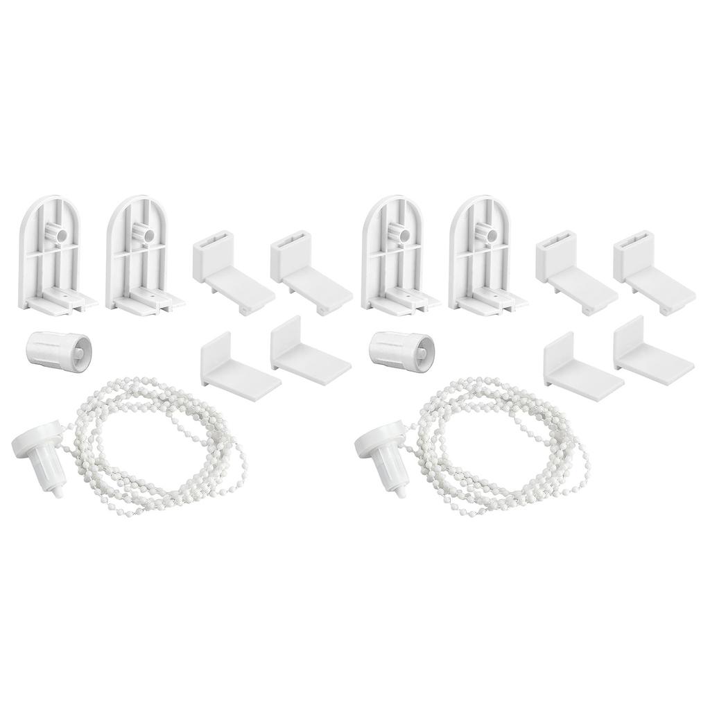 8/16 шт. 17 мм фурнитура для рулонных штор, монтажный кронштейн, набор цепочки с бусинами, контроллер для штор, жалюзи, ремонт