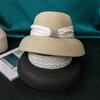 Straw Sun Hat for Women - UPF Protection, Fashionable Diamond Design, Breathable, Inelastic, Summer Fishermans Hat with Trendy Look