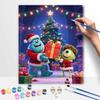 Disney Monsters Christmas gift oil painting digital painting art kit handmade diy gifts home decorations