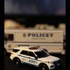 Cjafuz1 1:64 2020 Форд Полицейский INTERCEPTOR UTILITY NYPD Металлическая модель автомобиля Коллекционная игрушка Подарок Сувенир Украшение для витрины