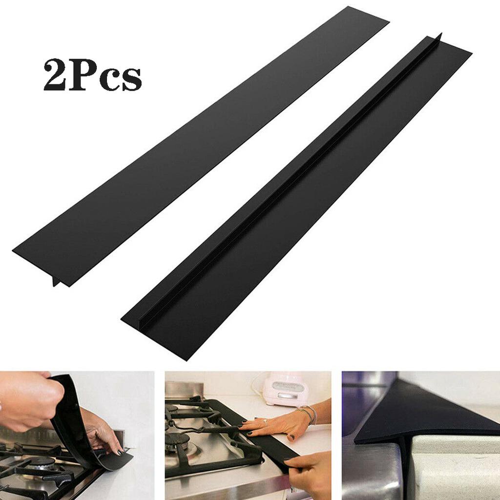 2 шт./компл., кухонная гибкая крышка для плиты, столешницы, защита от разливов, уплотнительная лента, наклейки, украшение дома