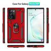 Противоударный защитный чехол-бампер для Samsung Galaxy S24 S23 S22 Ultra S21 S20 FE S10 S9 S8 Plus Note 20 10 5G с металлическим кольцом
