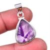 Natural Cacoxenite Gemstone 925 Solid Sterling Silver Jewelry Pendant 1.50" m9Z42