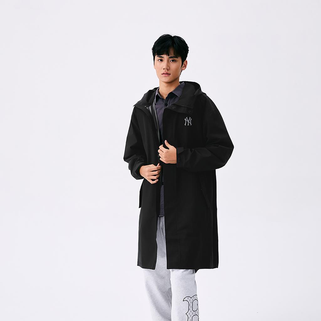 Новая ветрозащитная куртка MLB New York Yankees Basic Collection SS25 Унисекс Черный 3AWJB0651-50BKS