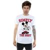 Disney Mens Mickey Mouse Simply The Best T-Shirt