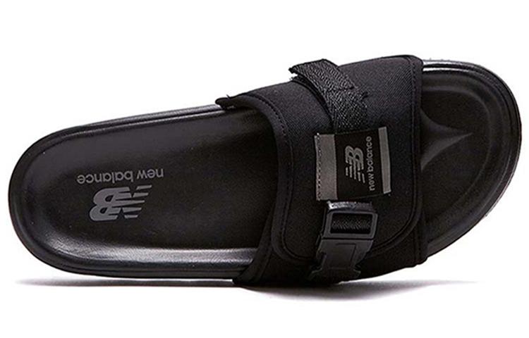 New Balance Черные унисекс тапочки SD2152BBW