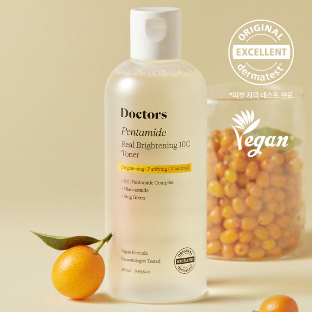 theralogic Doctors Pentamide Real Brightening 10C Тоник 280 мл