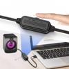 Портативный мини-USB-динамик для ноутбука - компактный подарок для мобильного телефона и компьютерный сабвуфер