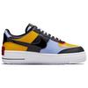 Nike Air Force 1 Shadow Dark Sulphur Женские кроссовки Желтый Фиолетовый-Пульс Ярко-Малиновый DO6114-700