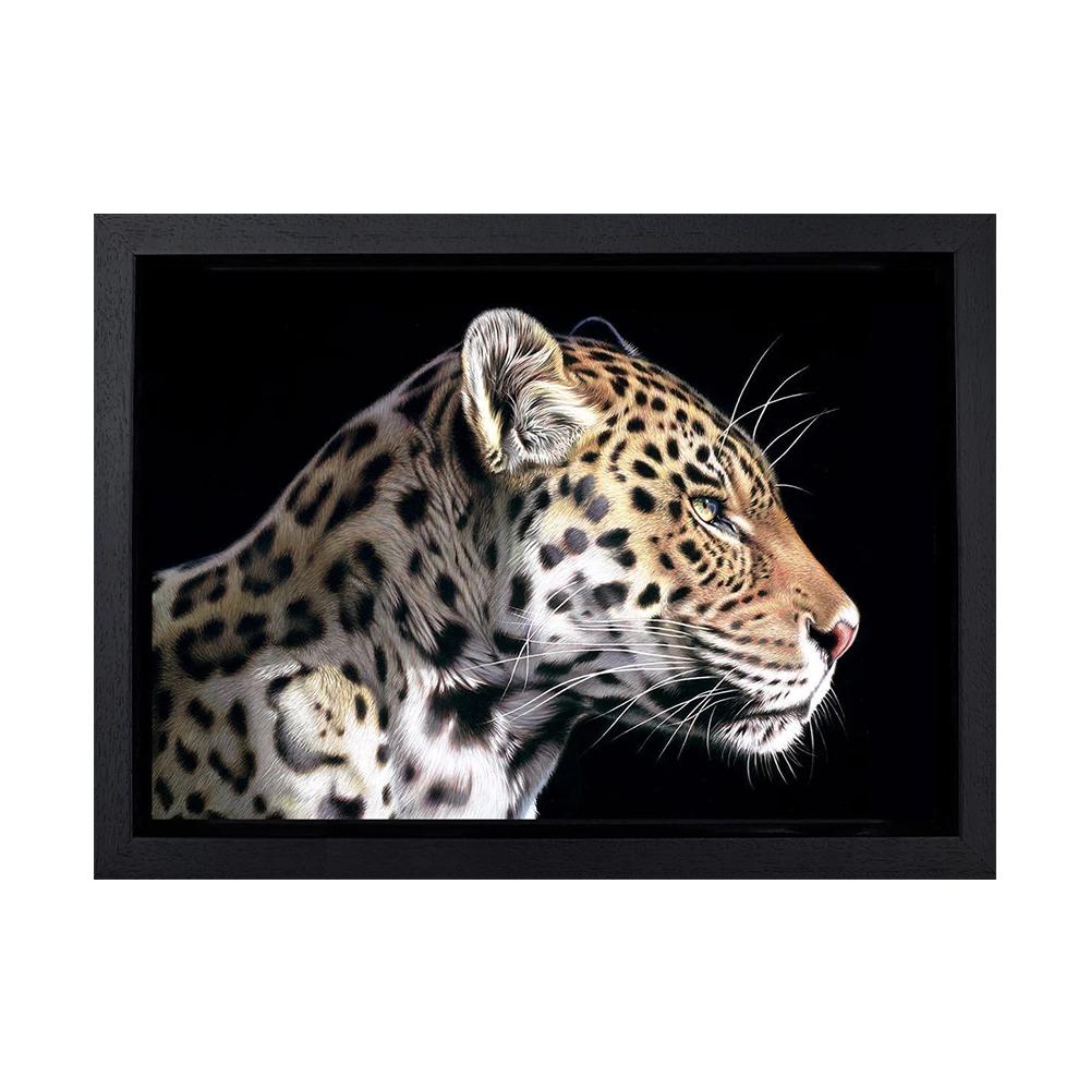 Тигр Леопард Голова Льва Животные Холст Стена Черно-белое Искусство В Темноте Поп Прохладное Искусство Современная Живопись Домашние Картины Украшения Плакаты Принты