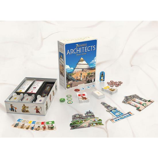 Корейские настольные игры 7 Wonders Architects, популярная корейская игра