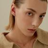 Серьги-кольца Lunne 14K Luna Cutting One-Touch (14-каратное золото) #Er19