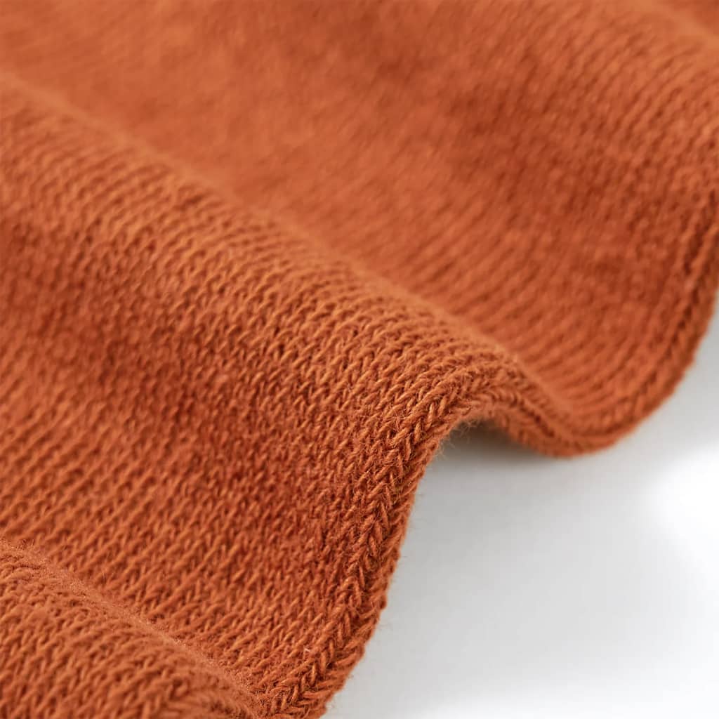 Kids tights in cognac color size 92