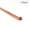 2 Pcs/Lot Wool Weaving Crochet Hook Bamboo Knitting Needle Single-end For Sweater