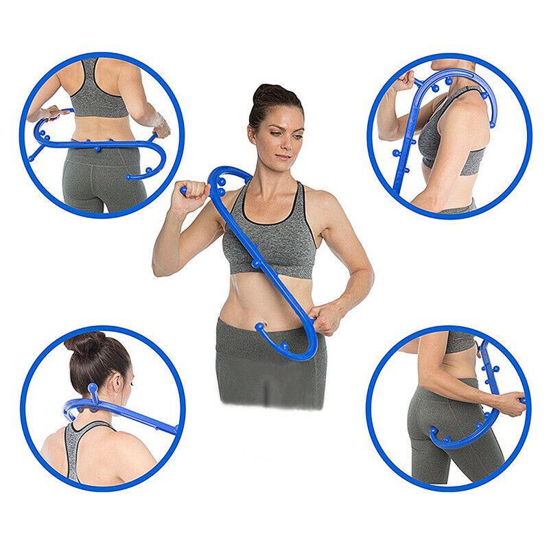 Массажер для спины Body Back Buddy: Массажная палка-трость для триггерных точек