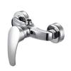 Wall-mounted Shower Faucet Single Handle Bathroom Bathtub Chrome Hot And Cold Water Mixer Valve Faucet Zinc Alloy Shower Tap