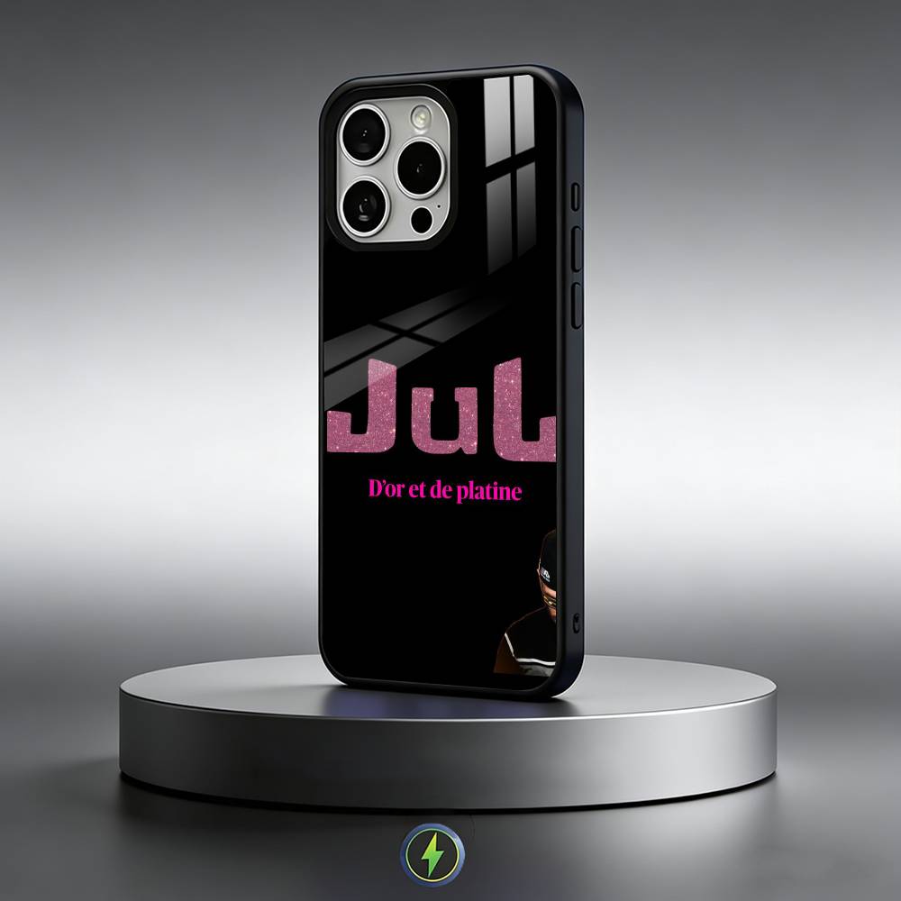 Чехол для телефона с изображением французского рэпера Jul для iPhone 17, 16, 15, 14, 13, 12, 11 Plus, Pro Max, магнитный, для Magsafe, беспроводной зарядки