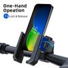 Bike Phone Holder Motorcycle Mount for 4.5-7 Inch Smartphones Premium Sturdy Electric Scooters