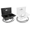 RV Outdoor Shower Box Kit with Stainless Steel Pull Out Head and Easy Installation for Motorhome Van