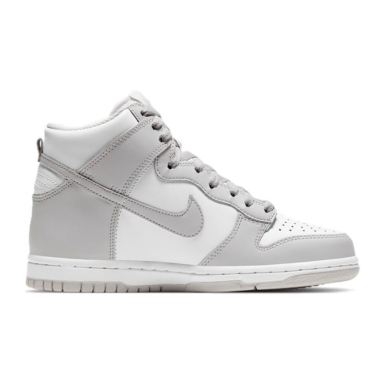 Nike Детские кроссовки Dunk High GS Vast Grey белые DB2179-101