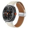 Кожаный ремешок для Samsung Galaxy Watch 8 44мм 40мм 8 Classic 46мм Аксессуар для умных часов Galaxy Ultra 47мм 2025 Магнитный ремешок