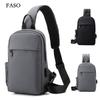Unisex Chest Bag Simple Storage Bag Lightweight Travel Small Backpack Crossbody Bag Fashion Casual Single Should Bags