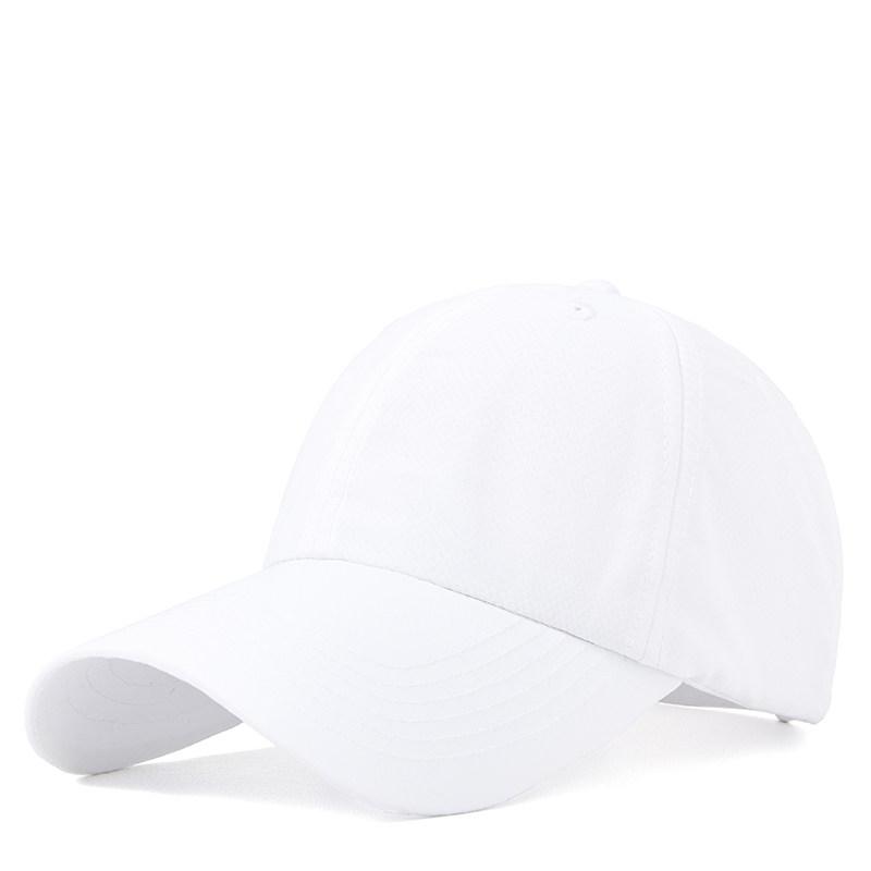 High-end Quick-Drying Custom Logo Embroidery Baseball Cap 6-Panel Unisex Adjustable Golf Outdoor Sports Summer Work Cap