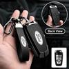 Styling Car Zinc Alloy Leather Remote Key Case For Ford Mustang 2017 Edge F250 2018 Fusion/New Mondeo/Expedition Accessories JQ1