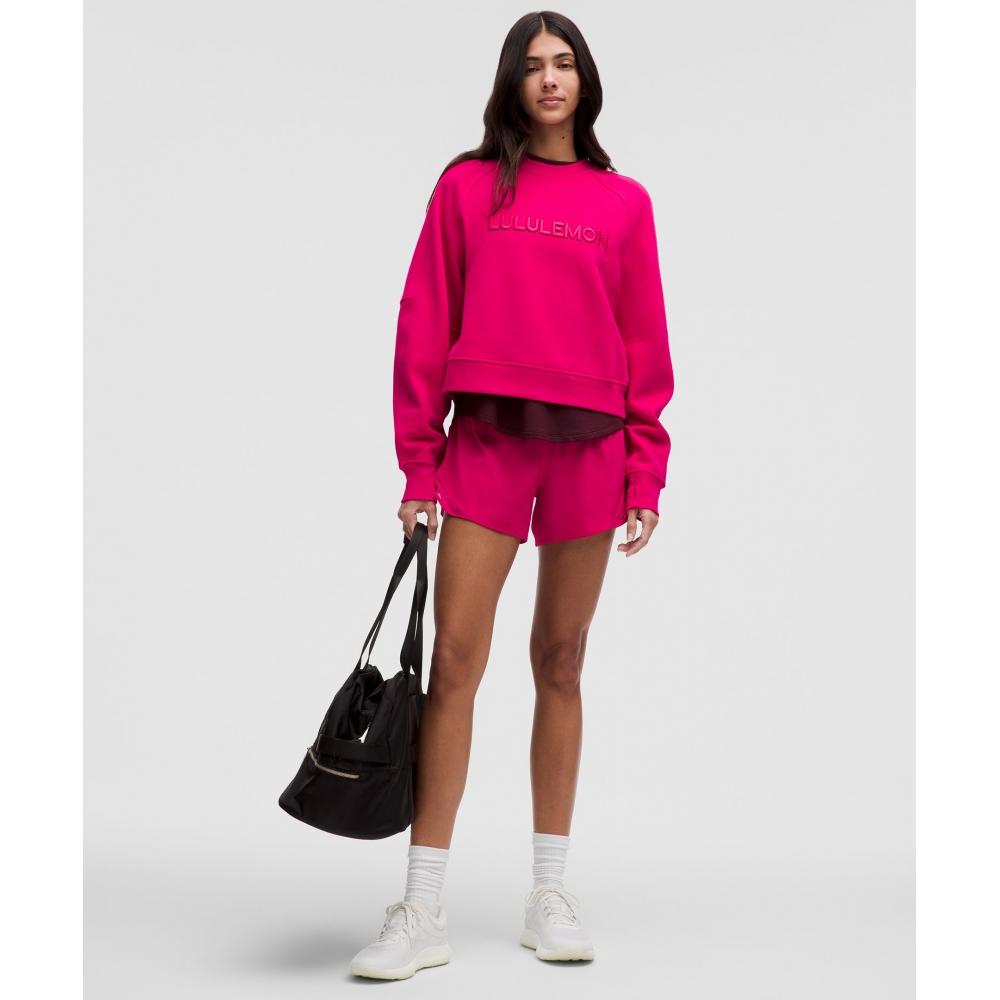 Lululemon Свитер свободного покроя Scuba с надписью Passionate