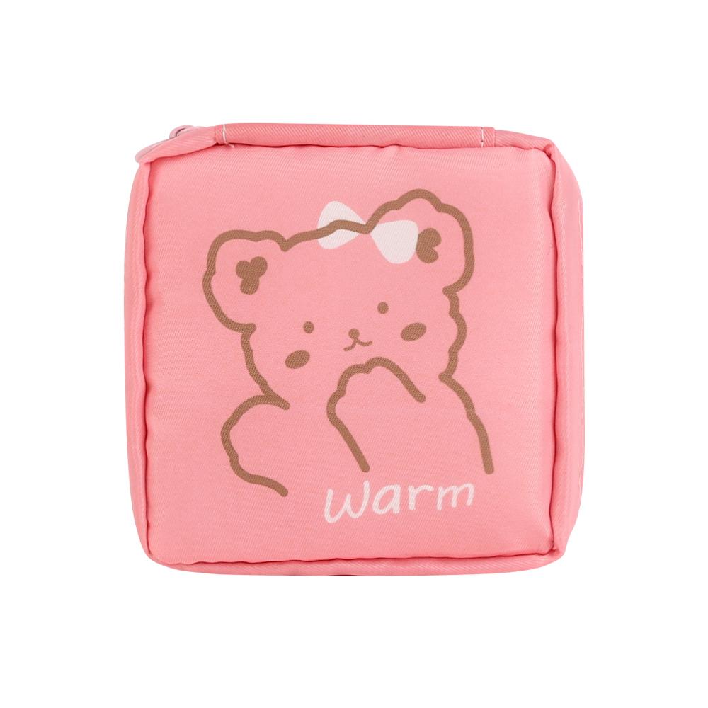 Водонепроницаемая милая сумка для хранения гигиенических салфеток