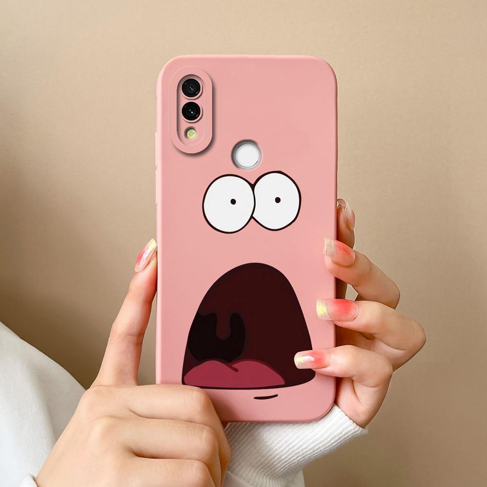 Чехол Для Xiaomi Redmi 7 Милый Конфетный Расписной Чехол Для Redmi7 Мягкий Жидкий Силикон Улучшенная Защита Камеры Противоударный Корпус Телефона