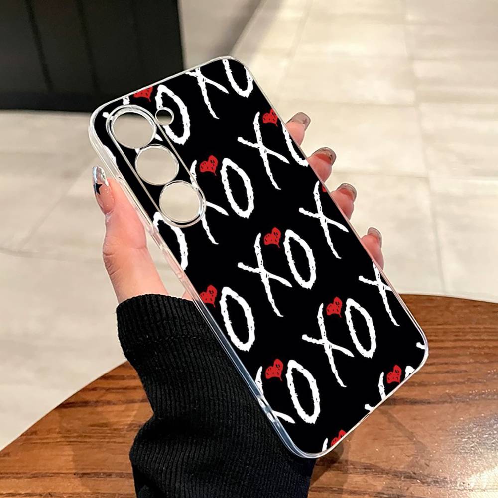Чехол для телефона The Weeknd XO Singer для Samsung A10, 12, 20, 21S, 30, 31, 40, 50, 51, 52, 70, 71 Прозрачная крышка