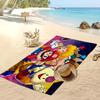 Mario and Luigi Printed Beach Towel Quick Dry Soft TowelPortable Large Rectangular Beach Blanket for Travel Swimming Pool