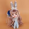 Наряды для ICY DBS Blyth Doll Rock Bunny Idol, платье с очками, модный костюм 1/6 BJD Ob24, косплей, аниме для девочек