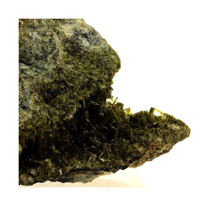 Epidote - Pierres et Minéraux - 563.0 ct - Envers de Chamrousse - Isère - Certificat d'authenticité