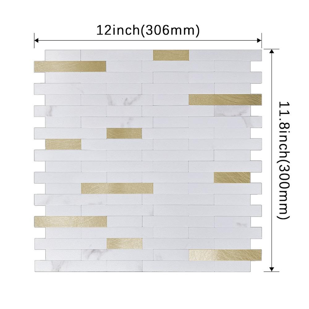 Waterproof 3d Tiles PVC Wall Panels New Marble Tile For Bedroom Living Room