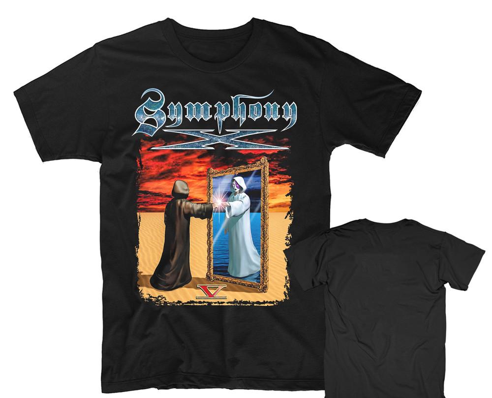 Symphony X Металлическая футболка МУЖСКАЯ ЖЕНСКАЯ Унисекс Футболка