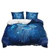 Bed Three-Piece Marine Animal Kit Sea Turtle Shark Quilt Cover Two-Piece Bedroom