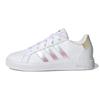 Grand Court 2.0 Big Kid White Iridescent Kids Sneakers Cloud-White GY2326