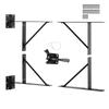 VEVOR Gate Corner Brace Bracket, Anti Sag Gate Frame Hardware Kit, Gate Frame Brace Bracket with Latch Lock, Latch Lock Rope, for Shed Doors