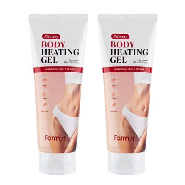 FARM STAY Восстанавливающий разогревающий гель для тела (200 мл / 6,76 жидких унций.) (3 варианта)