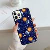 Винтажный Чехол для Телефона Луна и Солнце Звезды Для iPhone 17 Air 13 12 14 15 16 Чехол Для Apple Pro Max 6S Plus Coque